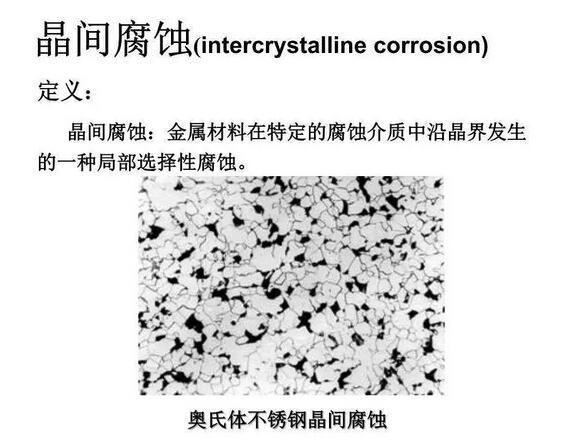 奥氏体不锈钢的晶间腐蚀及预防措施