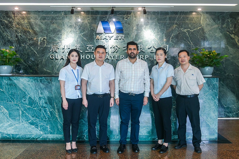 广州美亚 | 广交会海外客商到厂参观考察，品质赢得信赖，实力迈向远方！