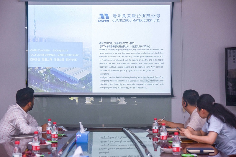 广州美亚 | 广交会海外客商到厂参观考察，品质赢得信赖，实力迈向远方！