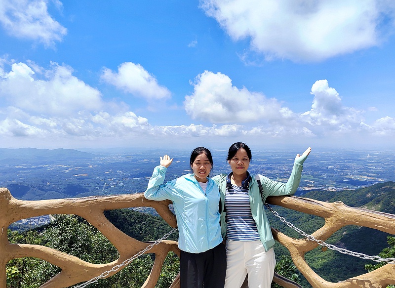 员工风采 | 广州美亚组织开展职工登山活动